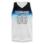 Custom White Blue City Edition Personalized Sports Uniform Authentic Basketball Jersey BBJ01-D06101-18