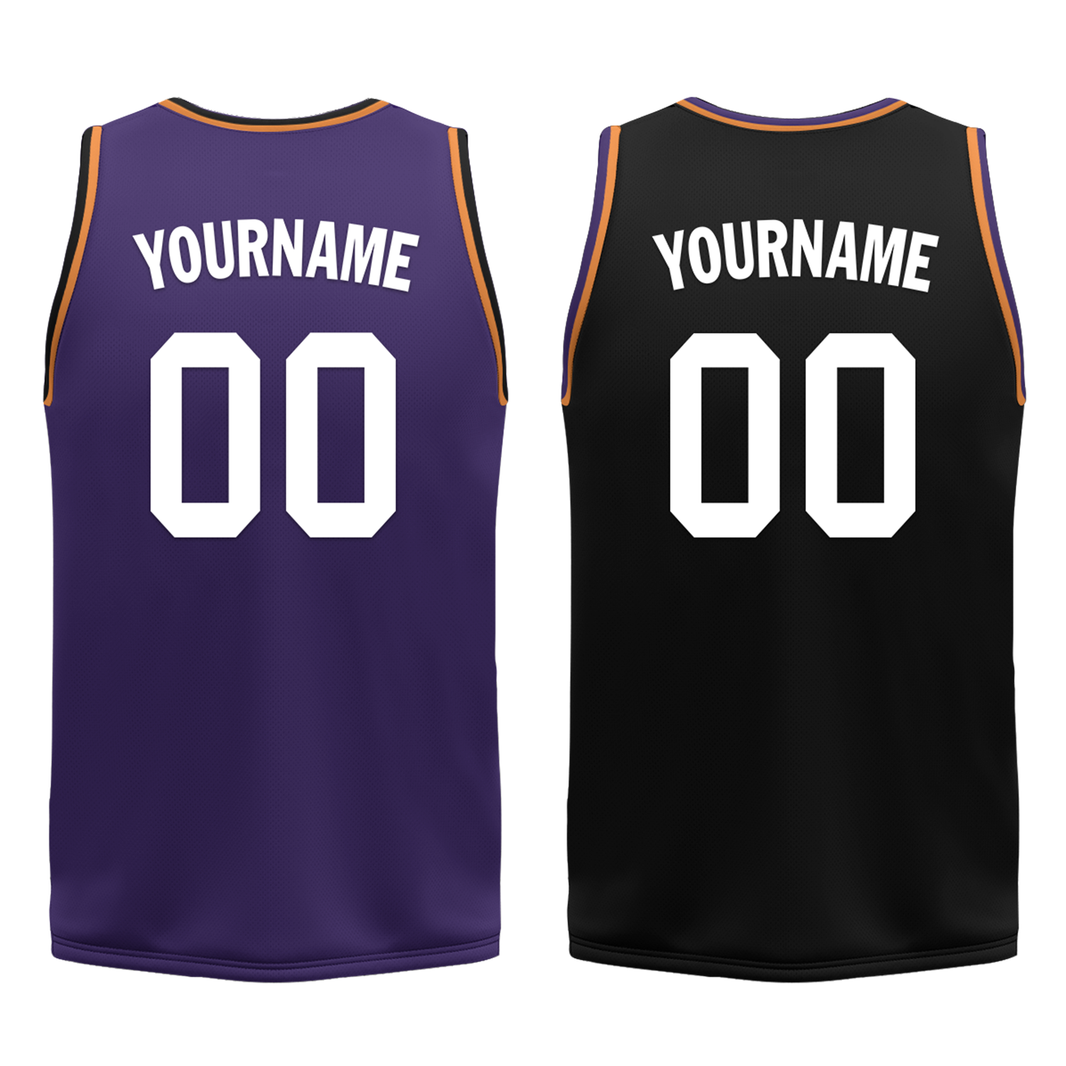 Custom Purple Black Classic Style Reversible Basketball Uniform Personalized Ordinary BBJR-D017058