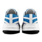 Custom Blue White Michigan Football Jersey and Sports Shoes Combo Offer Personalized Combo ZH-D023031-11