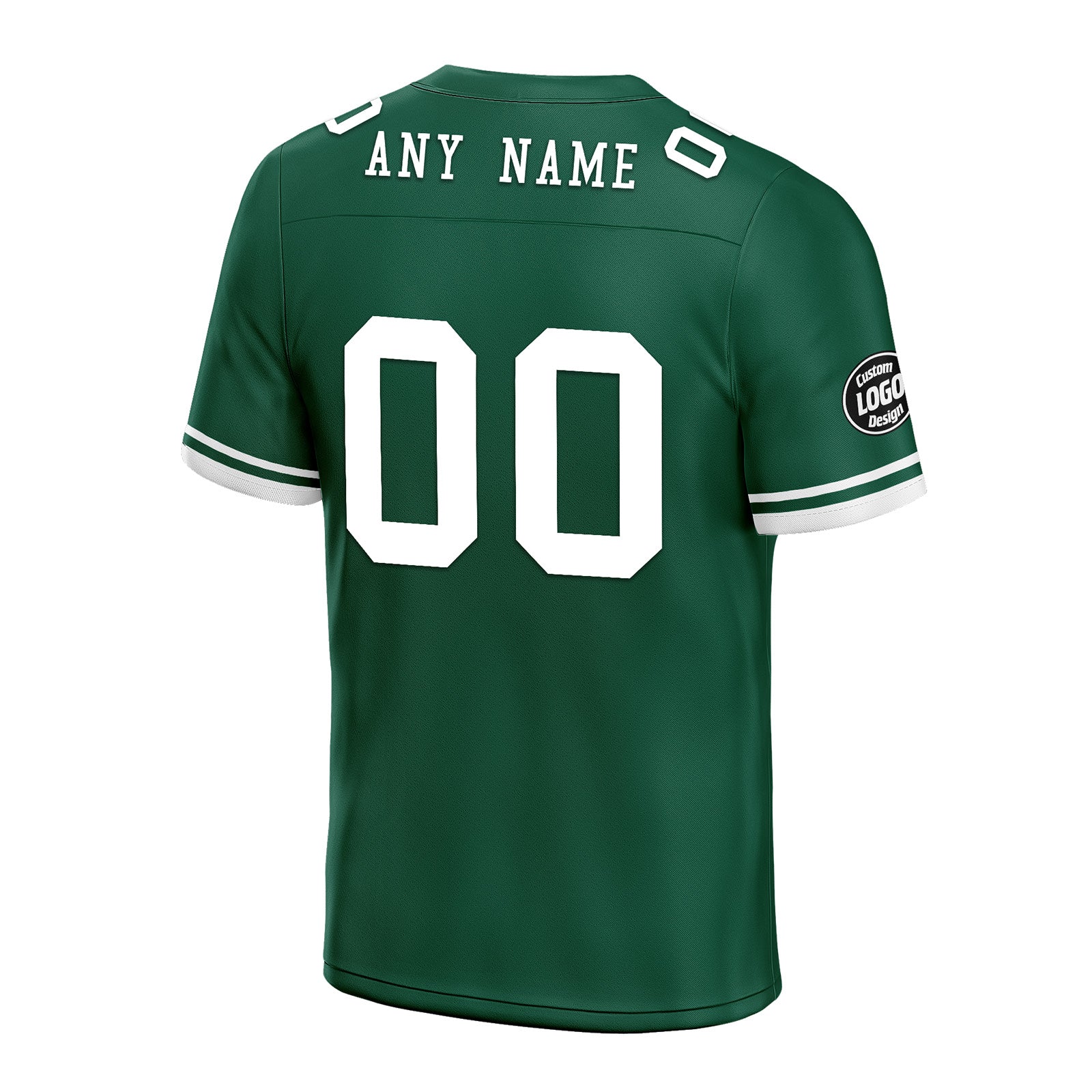 Custom Green New York Personalized Authentic Football Jersey FBJ02-D020263-28
