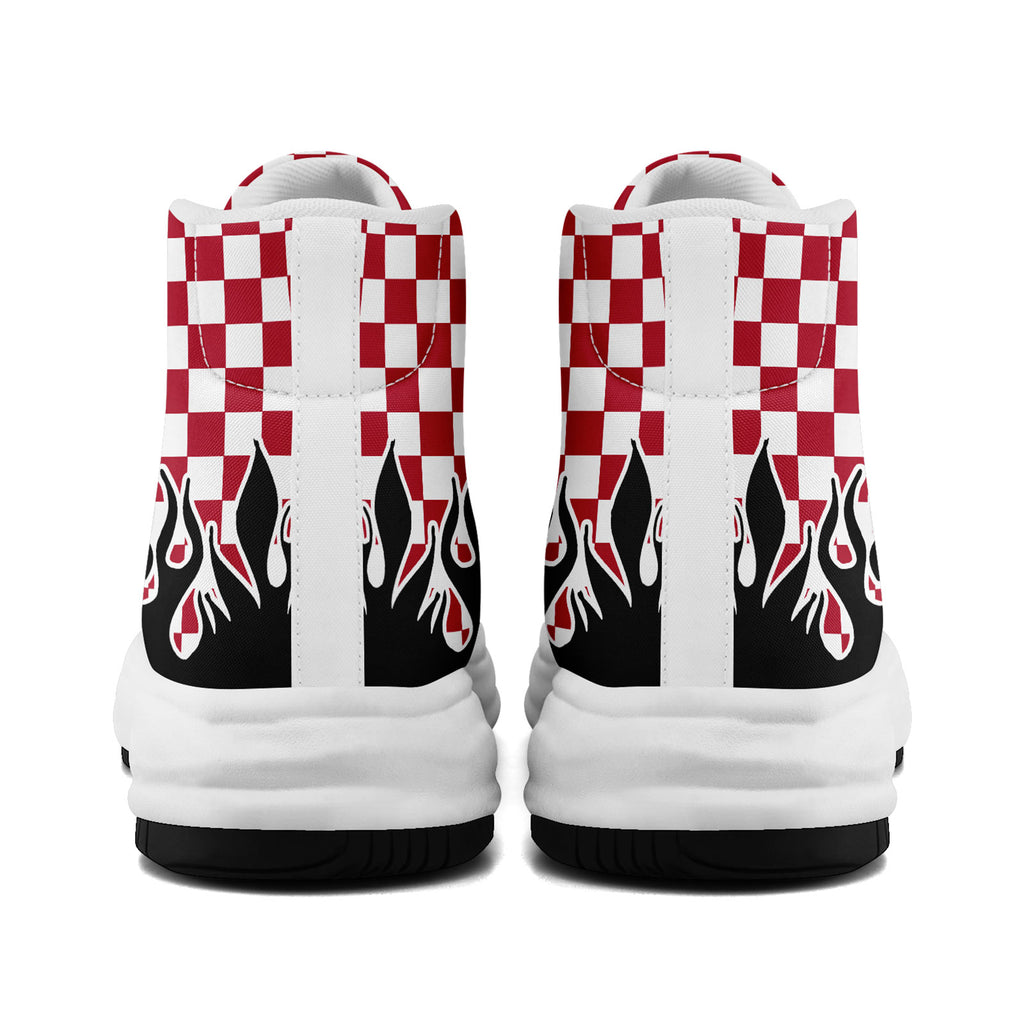 Custom Red Black Tampa Bay Firesoul Shoes Personalized Sneaker FN039-D020272-29