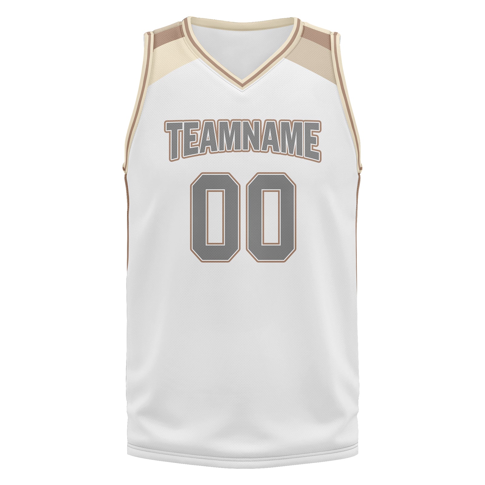 Custom White Gold City Edition Personalized Sports Uniform Authentic Basketball Jersey BBJ01-D06101-5