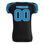 Custom Blue Black North Carolina High-Performance American Football Jersey FBJ06-D023001-5