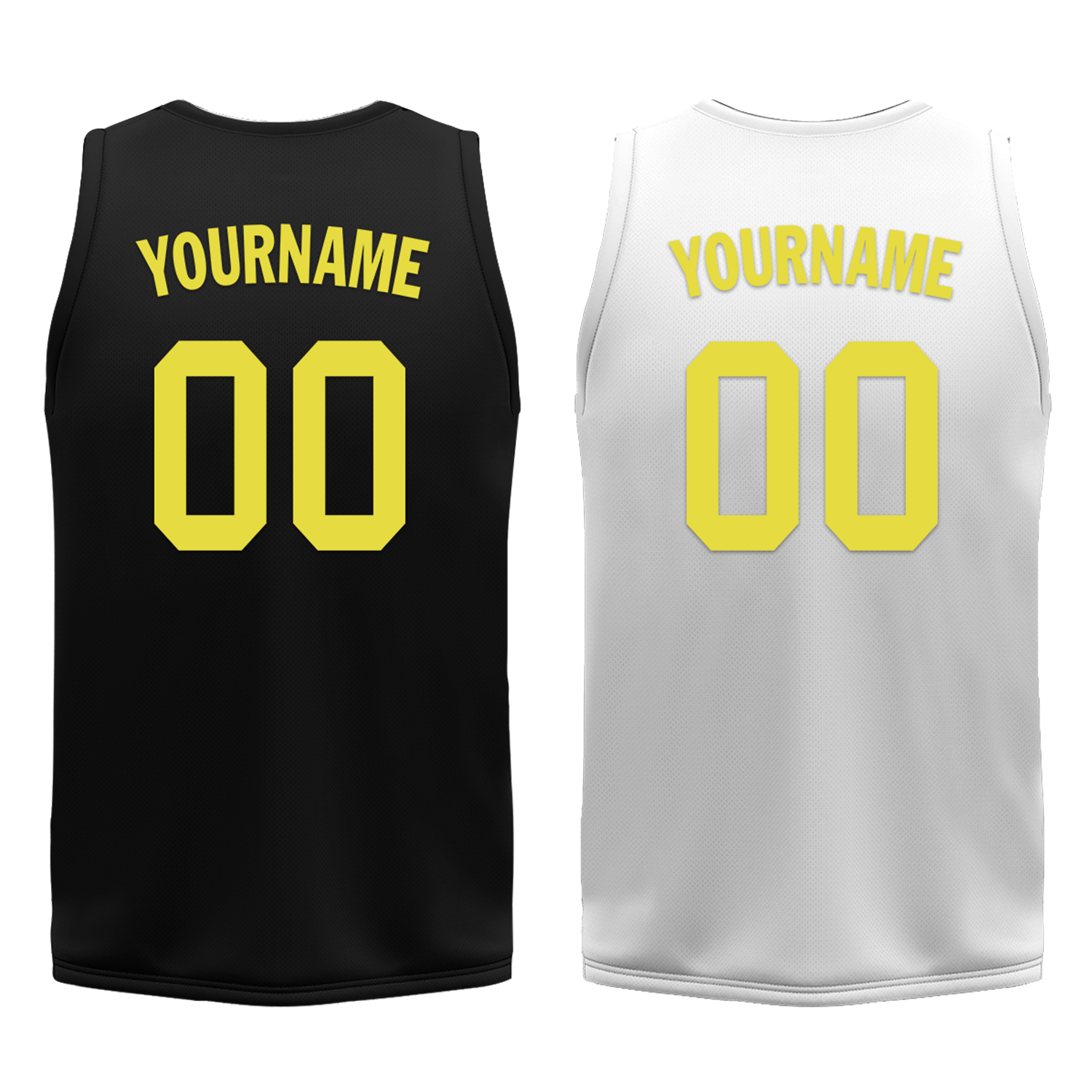 Custom Black White Classic Style Reversible Basketball Uniform Personalized COOLMAX BBJR-D017048