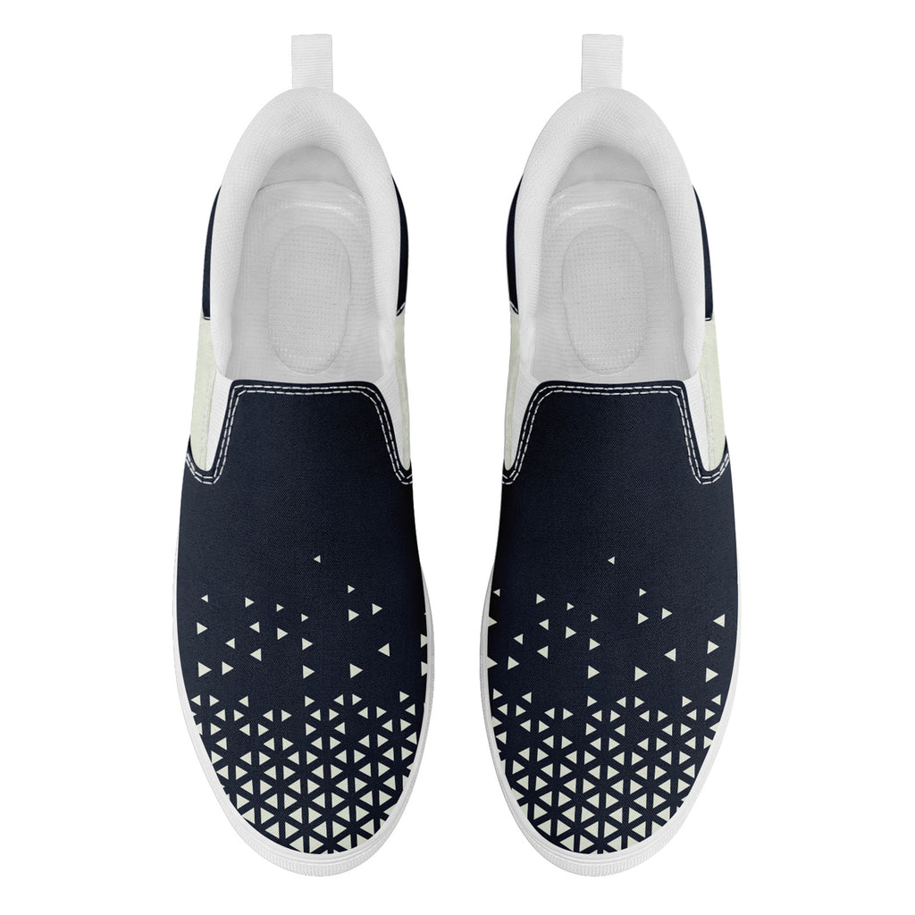 Custom Canvas Sneakers Personalized Slip On Shoes FN071-E023042-8