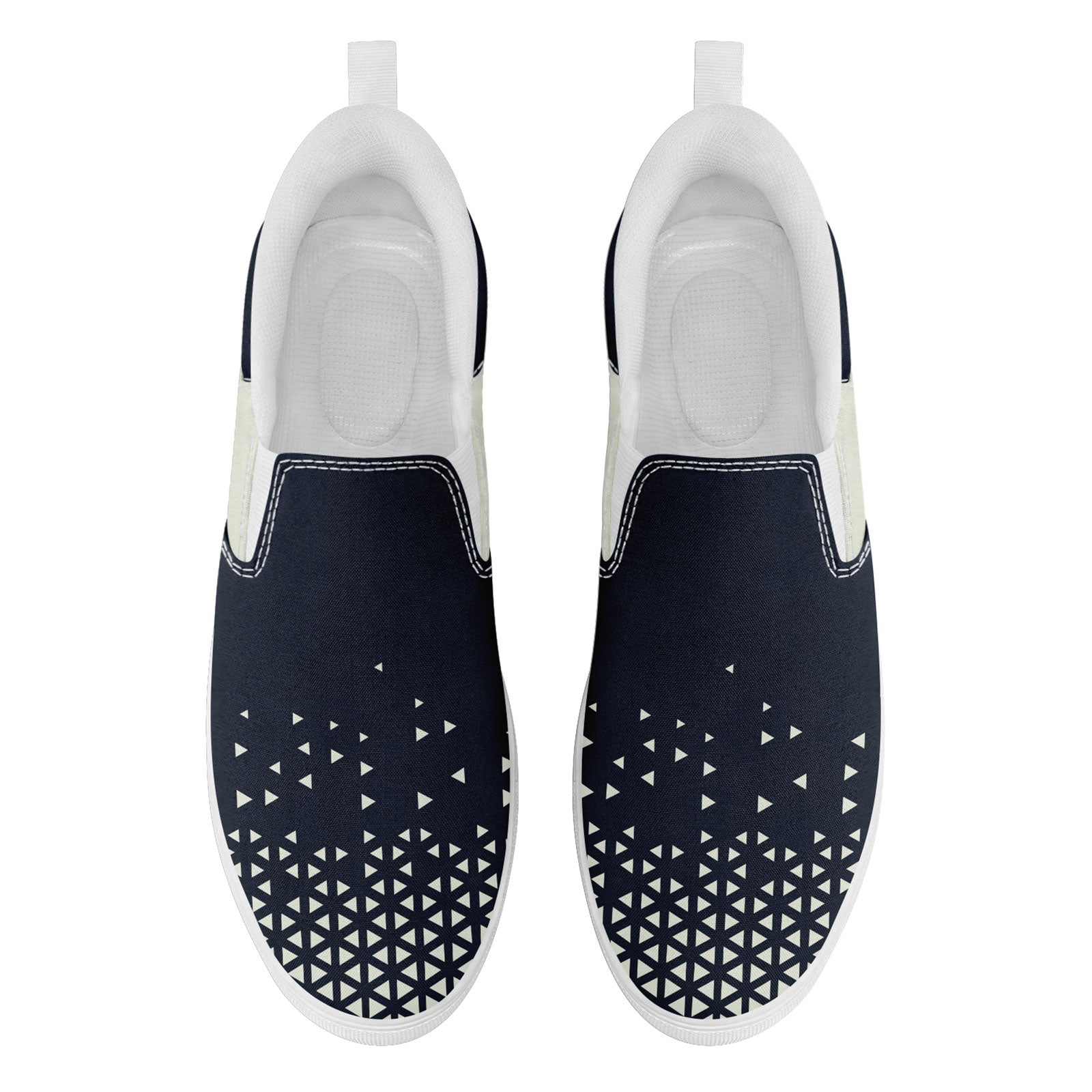 Custom Canvas Sneakers Personalized Slip On Shoes FN071-E023042-8