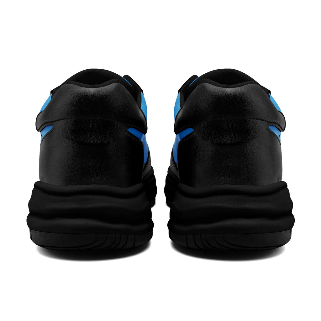 Custom Blue Black Carolina Shoes Personalized Sneaker FN032-D020389-5