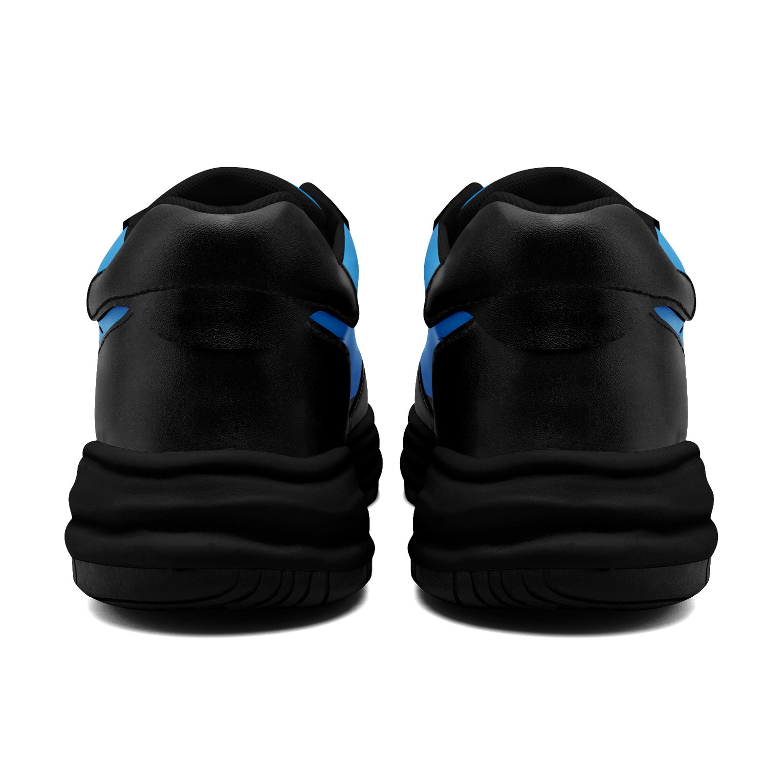 Custom Blue Black Carolina Shoes Personalized Sneaker FN032-D020389-5