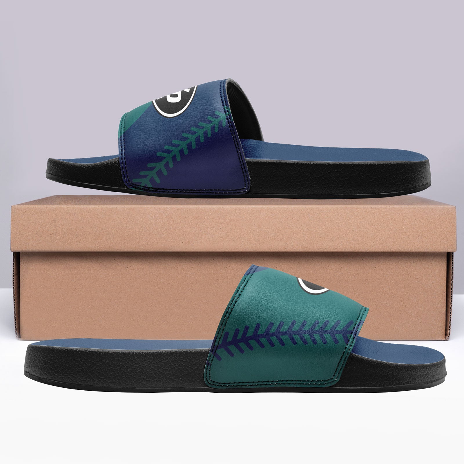 Custom Personalized Slide Sandal Shoes Personalized Sneaker FN055-E023029-25