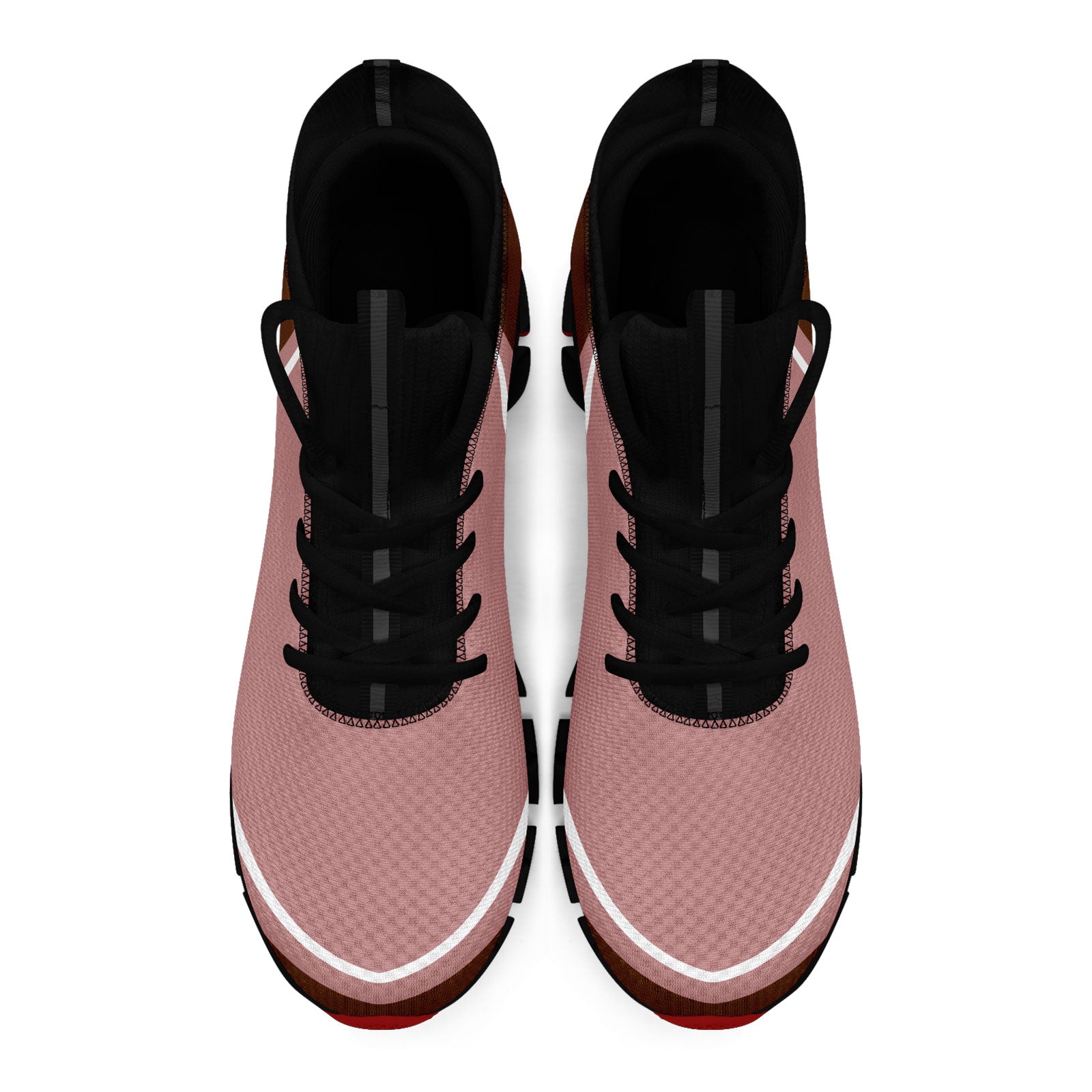 Custom Dark Pink Brown Maxsoul Shoes Personalized Sneaker FN030XD-D020388-18