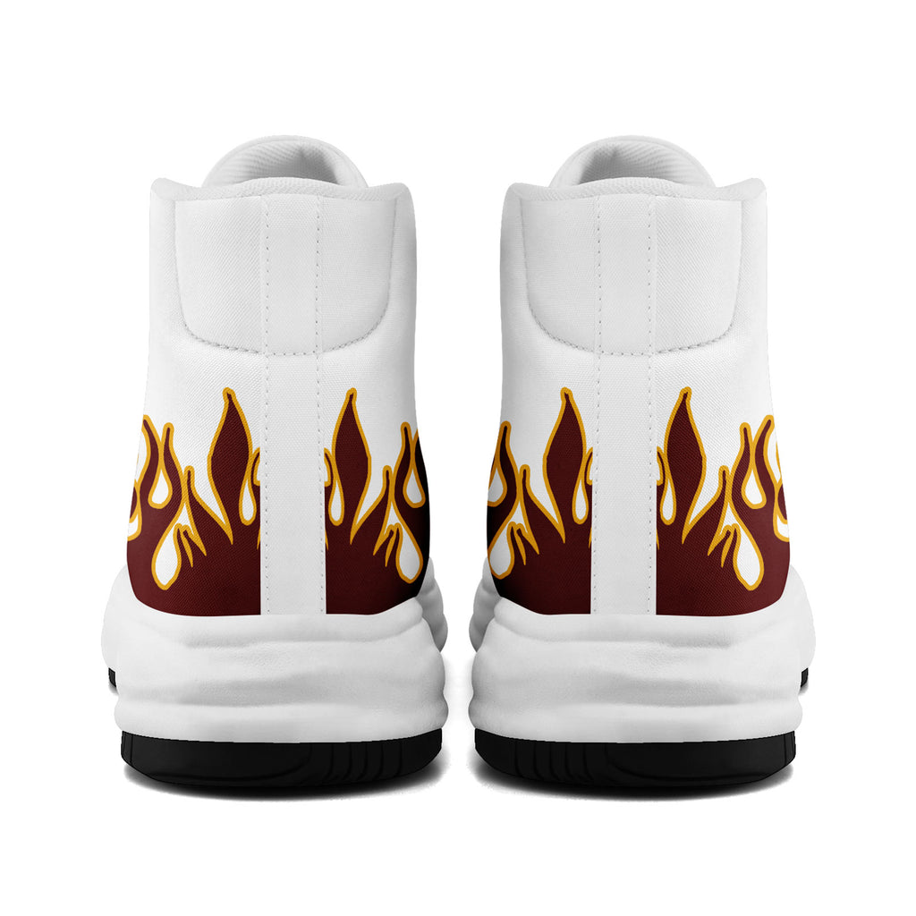 Custom Red Yellow White Washington Football Jersey and Firesoul Sports Shoes Combo Offer Personalized Combo ZH-D020273-31
