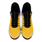 Custom Purple Yellow Maxsoul Shoes Personalized Sneaker FN030XD-D020388-26