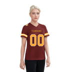 Custom Brown Classic Style Personalized Authentic Football Jersey FBJ02-bd0a70af