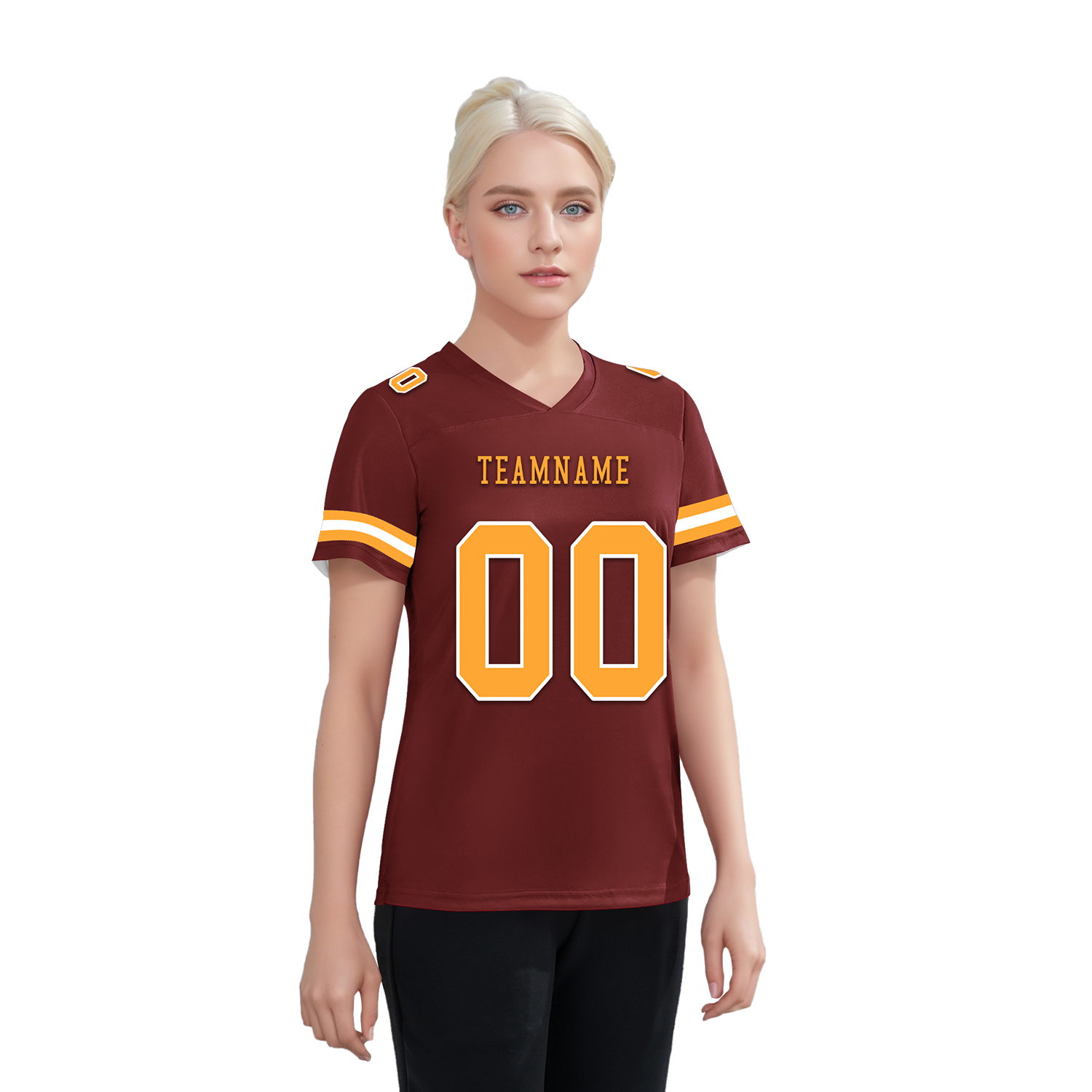 Custom Brown Classic Style Personalized Authentic Football Jersey FBJ02-bd0a70af