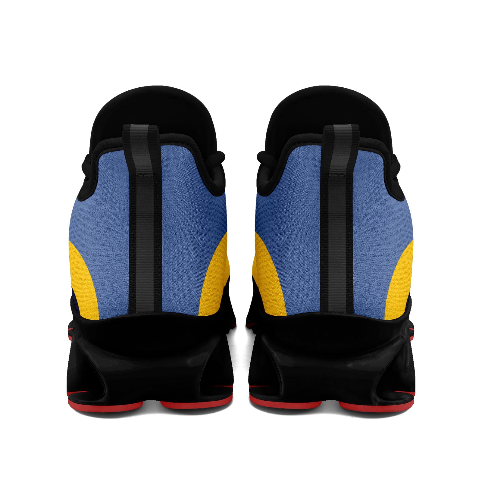 Custom Blue Yellow Maxsoul Shoes Personalized Sneaker FN003XD-D020391-11