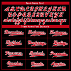 Custom Black Classic Style Red Personalized Authentic Baseball Jersey BSBJ01-bd0faae