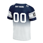 Custom Blue White Dallas Personalized Authentic Football Jersey FBJ02-D020249-9