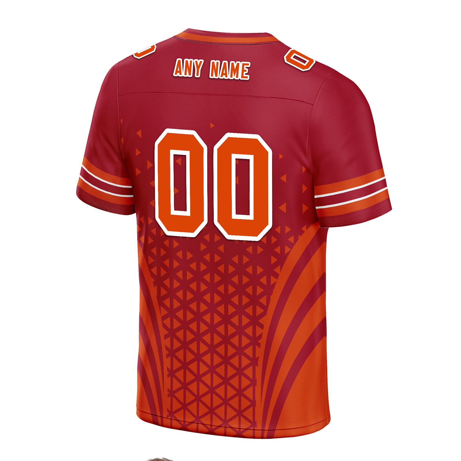 Custom Red White Florida Personalized Authentic Football Jersey FBJ02-D023033-29