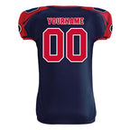 Custom Blue White Massachusetts High-Performance American Football Jersey FBJ06-D023001-26