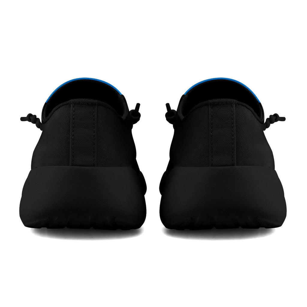 Custom Black Blue Carolina Jacket and Sports Shoes Combo Offer Personalized Combo ZH-D020294-5