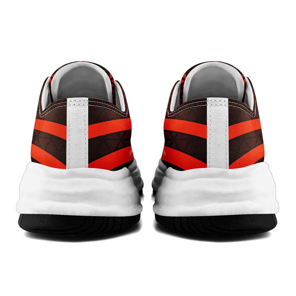 Custom Black Orange Ohio Shoes Personalized Sneaker FN038-D023003-8 Custom Online