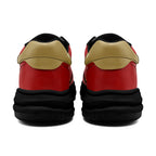 Custom Red Gold San Francisco Shoes Personalized Sneaker FN032-D020389-25