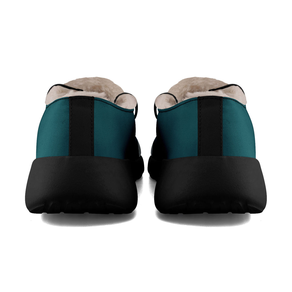 Custom Green Black Philadelphia Shoes Personalized Sneaker FN042-D020279-23