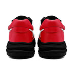 Custom Red White Kansas City Shoes Personalized Sneaker FN032-D020389-18