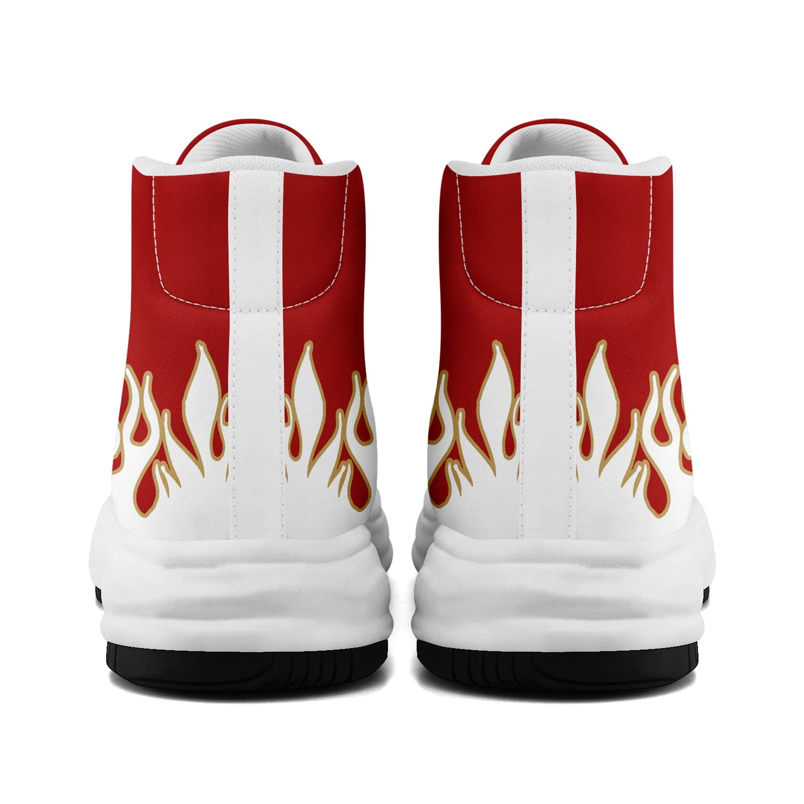 Custom Red White San Francisco Football Jersey and Firesoul Sports Shoes Combo Offer Personalized Combo ZH-D020273-25