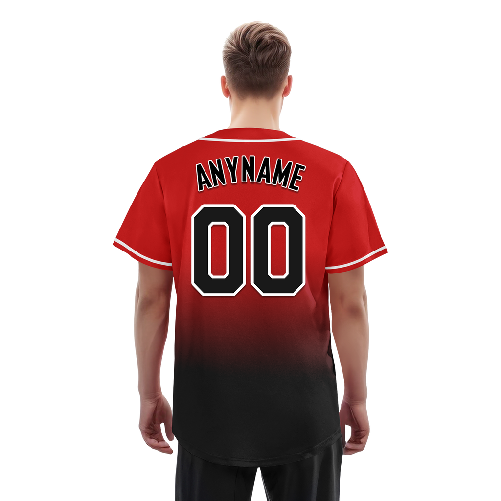 Custom Fade Fashion Personalized Authentic Baseball Jersey BSBJ01-D0a70ba