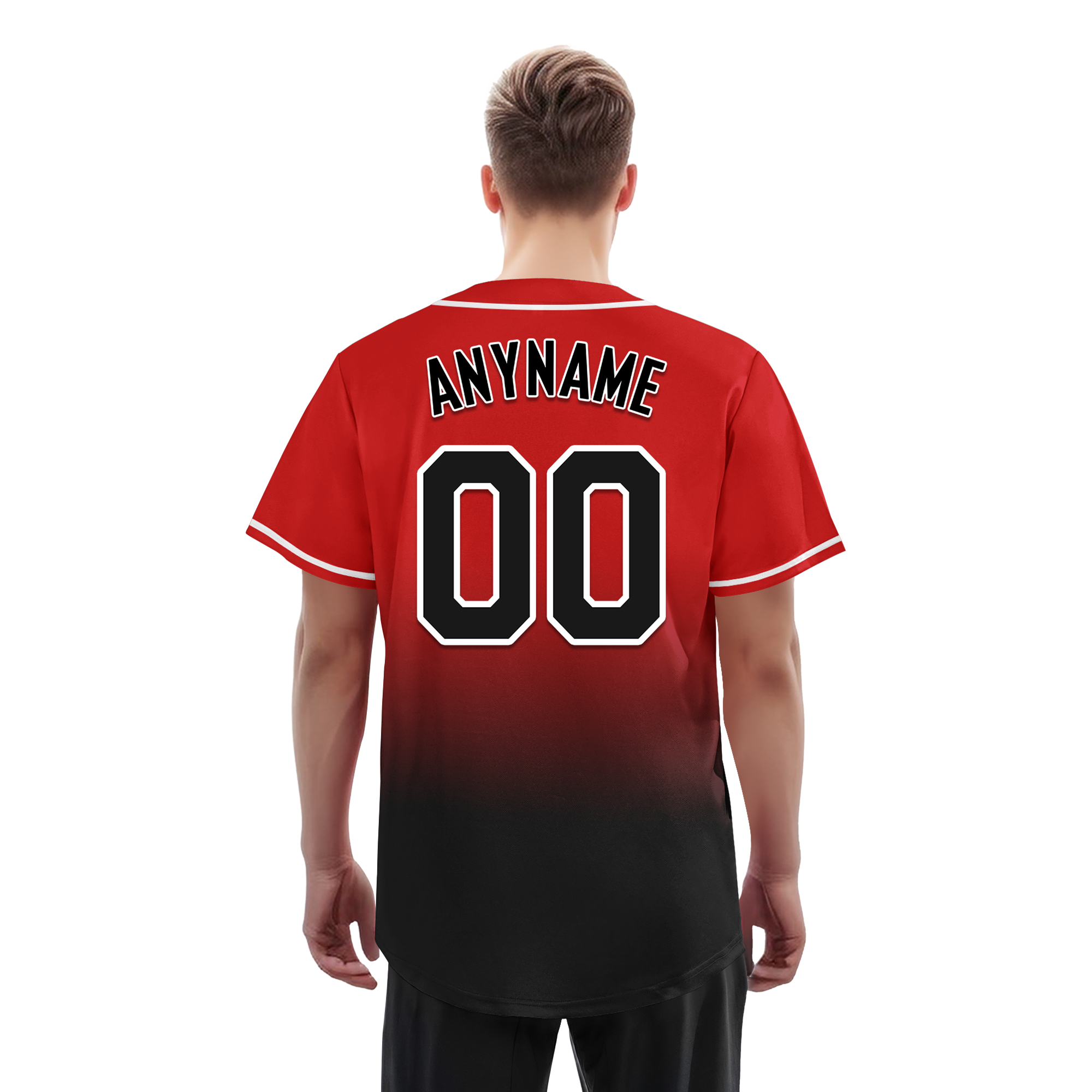 Custom Fade Fashion Personalized Authentic Baseball Jersey BSBJ01-D0a70ba