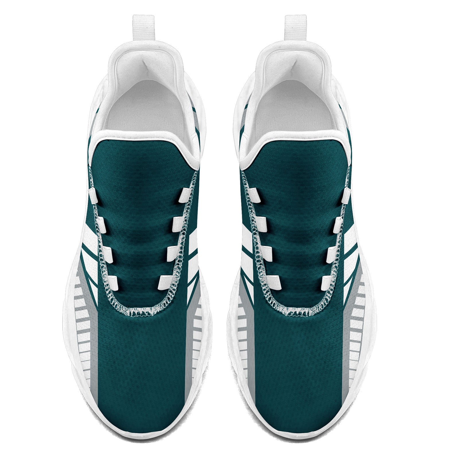 Custom Green Gray Philadelphia Maxsoul Shoes Personalized Sneaker FN003-D020325-23