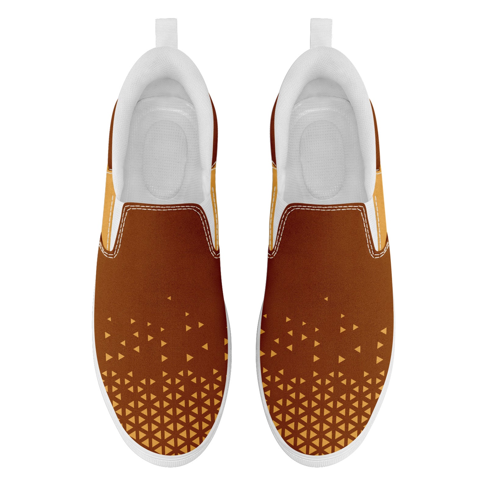 Custom Canvas Sneakers Personalized Slip On Shoes FN071-E023042-2