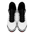 Custom Black White Maxsoul Shoes Personalized Sneaker FN030XD-D020388-8