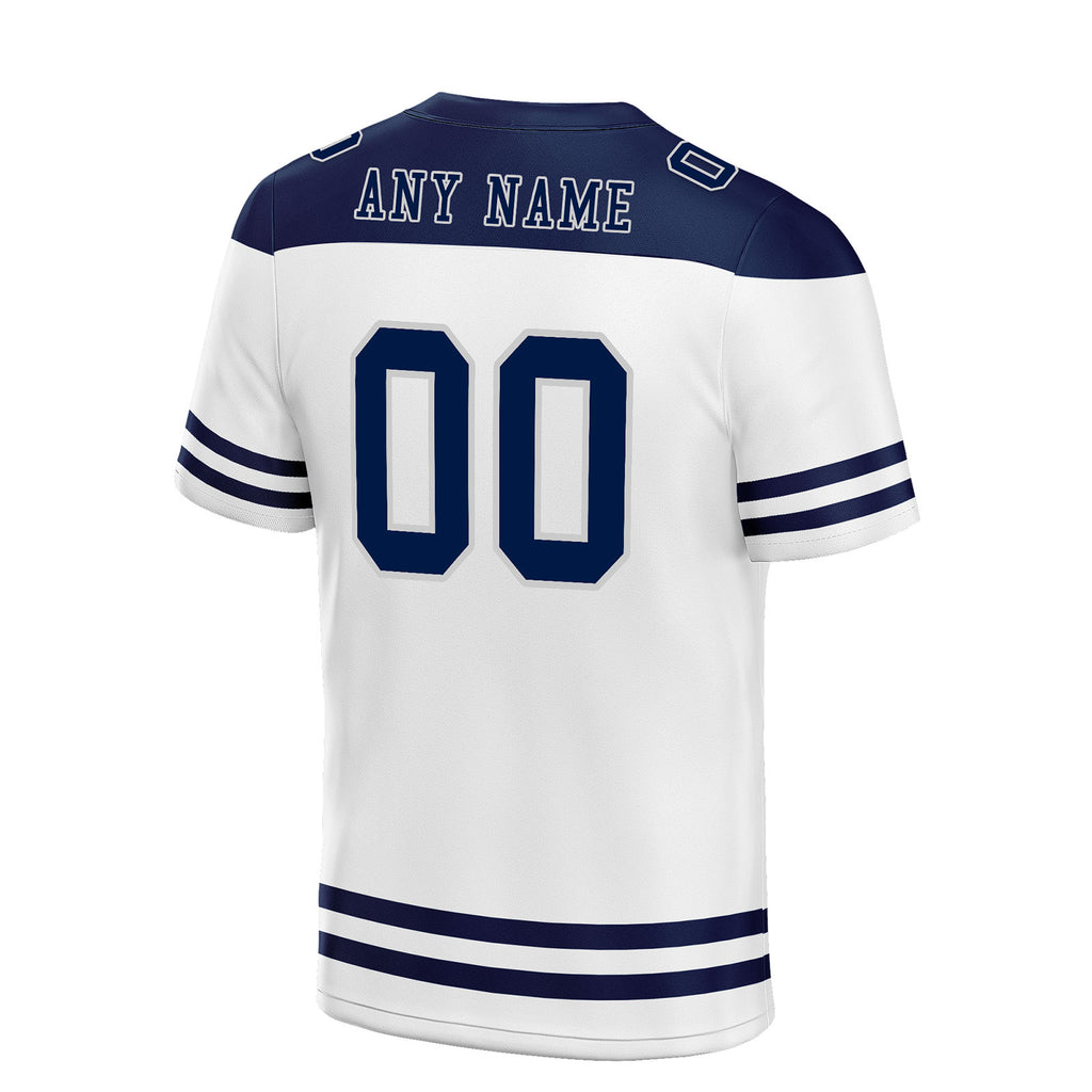 Custom Dallas Personalized Authentic Football Jersey FBJ02-E0607-20