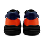 Custom Blue Orange Denver Shoes Personalized Sneaker FN032-D020389-10
