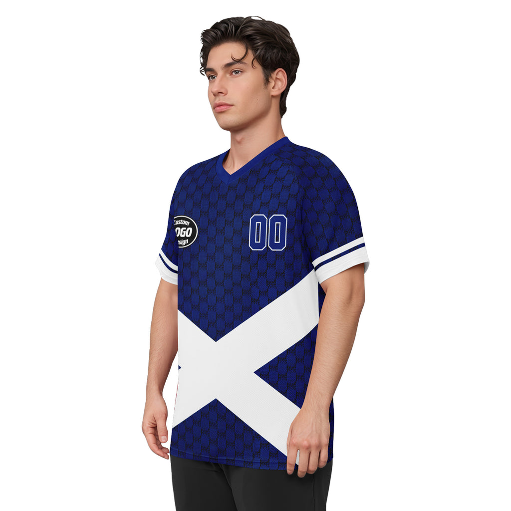 Custom Scotland 2026 World Cup Football Shirt Customized Soccer Jersey for Fans Add Your Name & Number FZ190-F020043-1