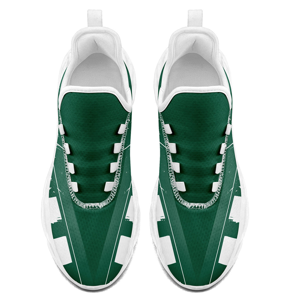 Custom Green White New York MaxSoul Shoes and Hat Combo Offer Personalized Combo ZH-D020264-28