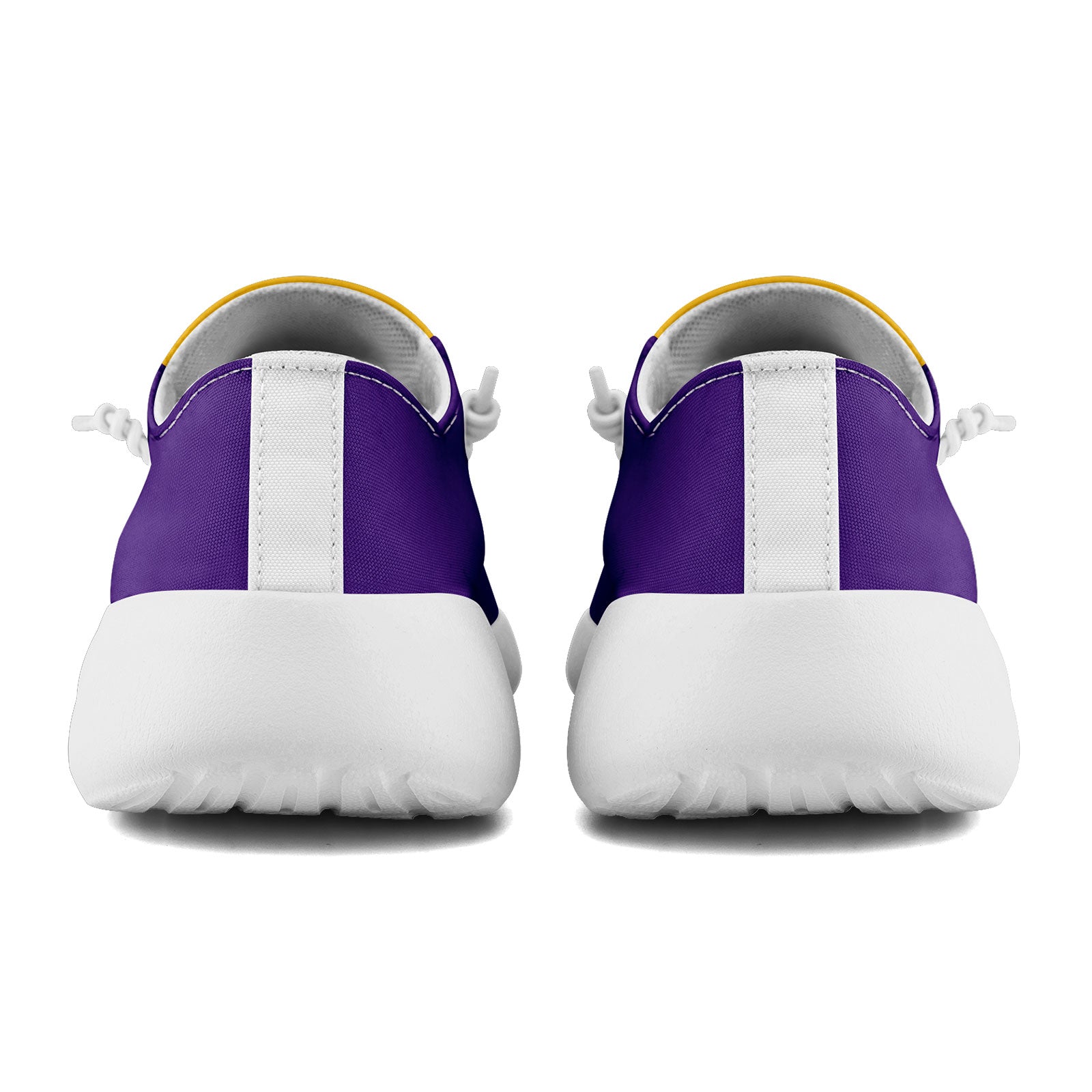 Custom Purple Yellow Minnesota Jacket and Sports Shoes Combo Offer Personalized Combo ZH-D020294-17