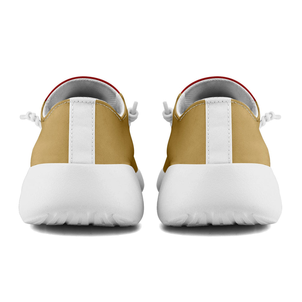Custom San Francisco Yellow Red Shoes Personalized Sneaker FN018-D020278-25 Custom Online