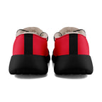 Custom Red Black Kansas City Shoes Personalized Sneaker FN042-D020279-18