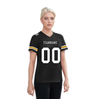 Custom Black Classic Style Personalized Authentic Football Jersey FBJ02-bd0a70a8
