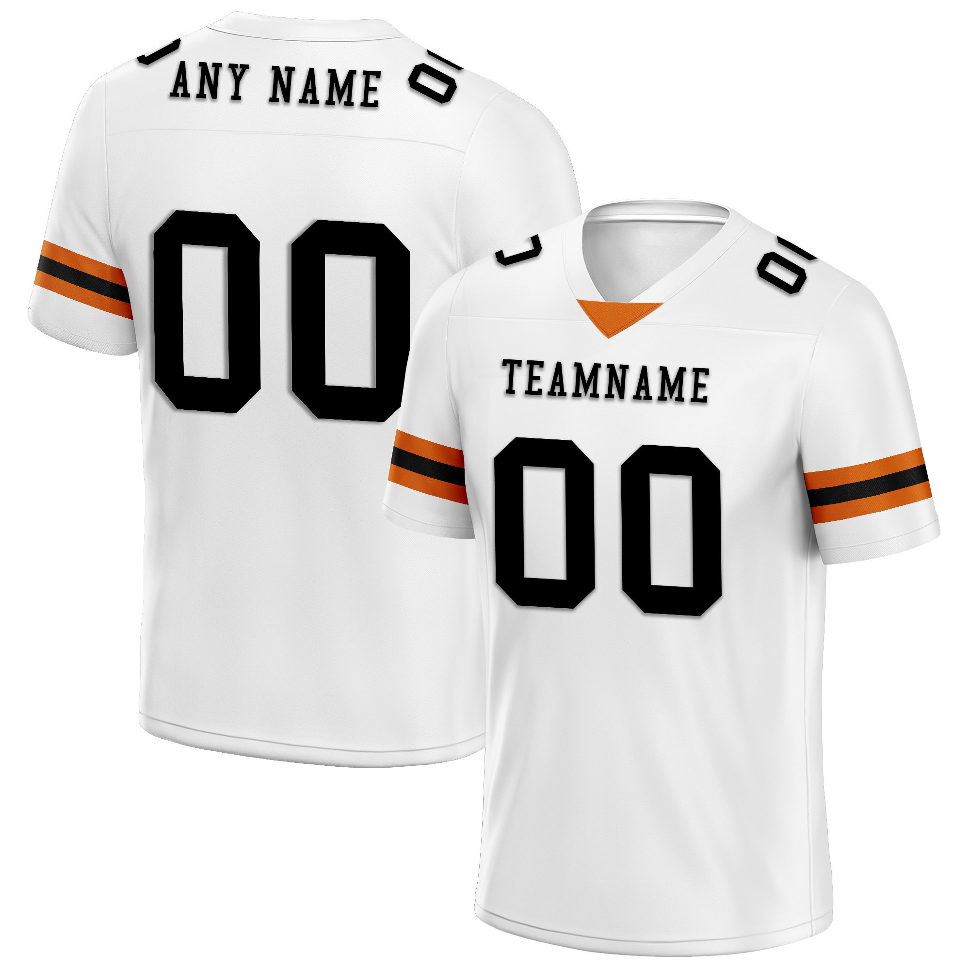 Custom White Classic Style Personalized Authentic Football Jersey FBJ02-bd0a70b9