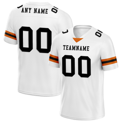 Custom White Classic Style Personalized Authentic Football Jersey FBJ02-bd0a70b9