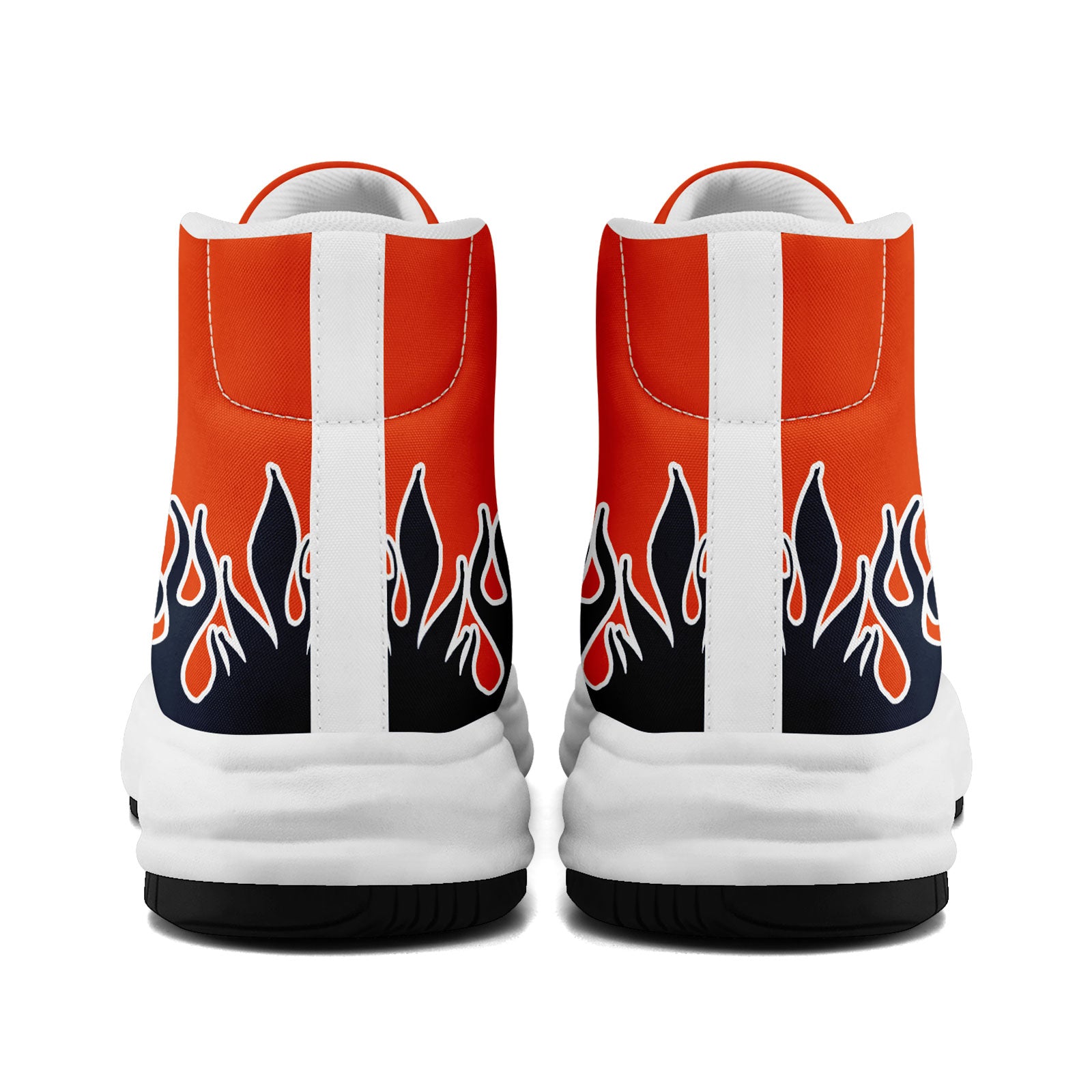 Custom Blue Orange Chicago Football Jersey and Firesoul Sports Shoes Combo Offer Personalized Combo ZH-D020273-7