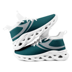 Custom Green Philadelphia Football Jersey and Sports Shoes Combo Offer Personalized Combo ZH-D025008-21