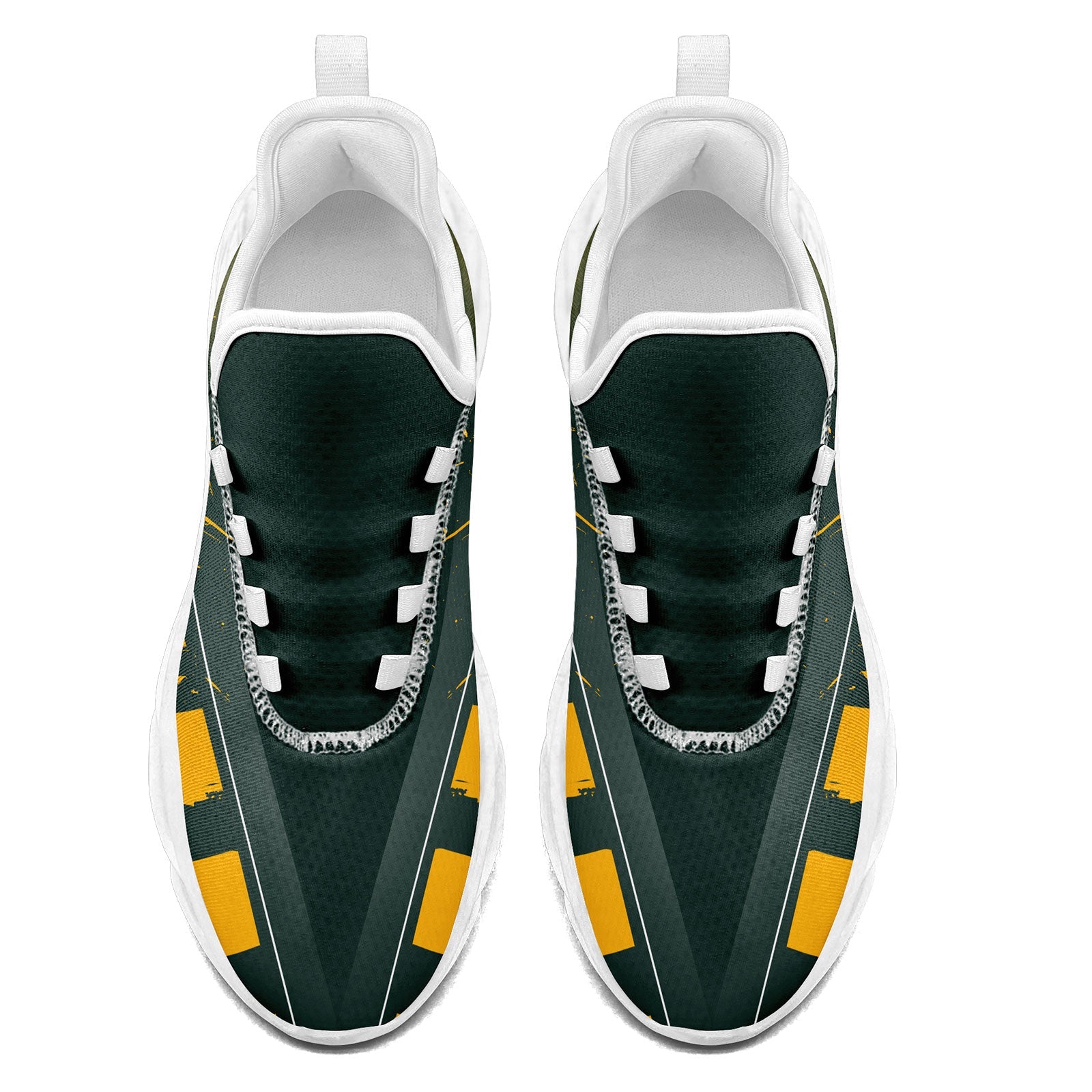 Custom Green Yellow Green Bay Maxsoul Shoes Personalized Sneaker FN003-D020260-13 Custom Online