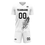 Custom White Soccer Sets Jersey Personalized SCJ101-D28020