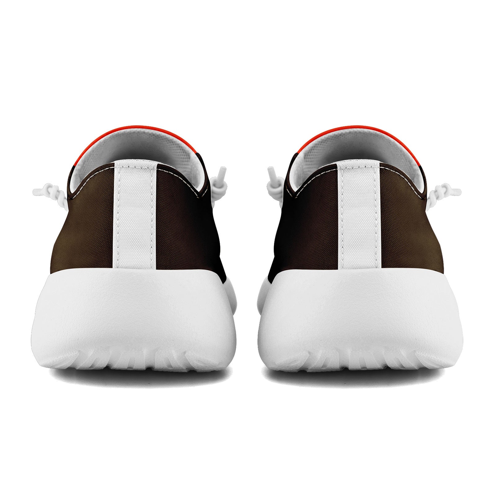 Custom Cleveland Brown Orange Shoes Personalized Sneaker FN018-D020278-8