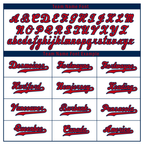 Custom White Classic Style Red Personalized Authentic Baseball Jersey BSBJ01-bd0faaf